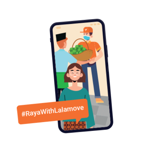 Eid Raya Sticker by Lalamove
