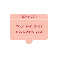 talontedlex self love rosacea skin positivity real skin Sticker