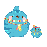 Best Friends Hello Sticker by Molang