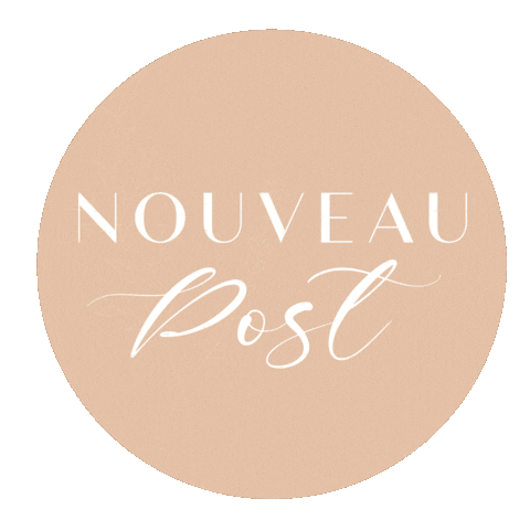 Post Nouveau Sticker