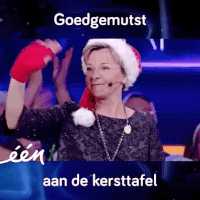 christmas steracteur GIF by vrt