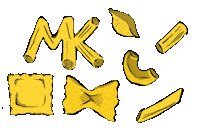 Bon Appetit Pasta Sticker by Michael Kors