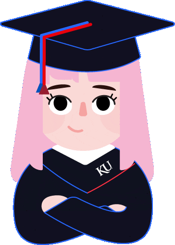 the hill college Sticker by University of Kansas