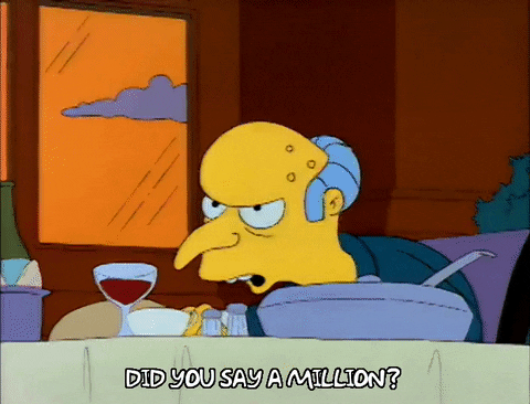 Scared Season 3 GIF by The Simpsons