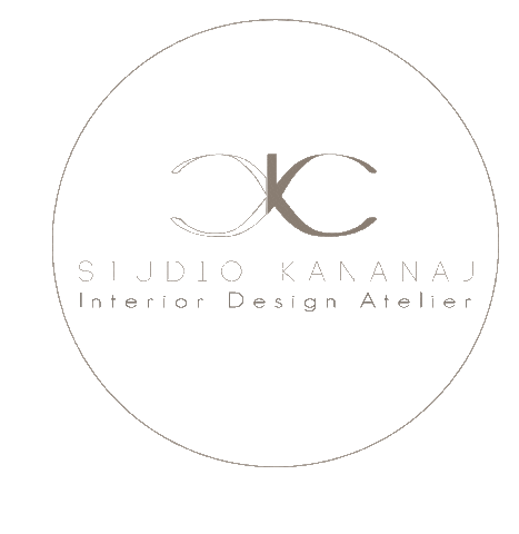 kananaj design work home brand Sticker