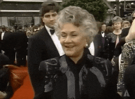 joan plowright oscars 1993 GIF by The Academy Awards