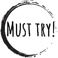 Funhealthyfood circle must try funandhealthyfood funhealthyfood Sticker