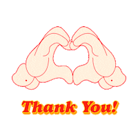 Thanks Thank You Sticker by Hangry Indonesia