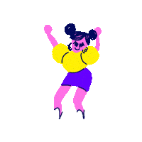 Dance Baile Sticker