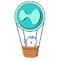 Crypto Penguin Sticker by Pudgy Penguins