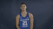 Byu Basketball Gocougs GIF by BYU Cougars