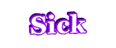 Sick Slang Sticker by GIPHY Text