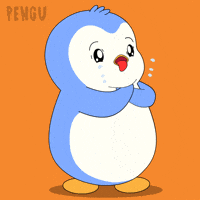 Warning Help Me GIF by Pudgy Penguins
