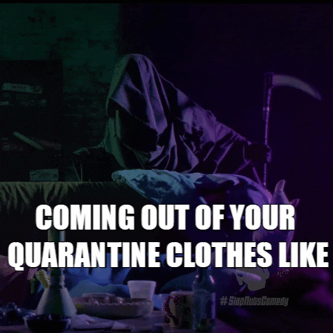 SlapNutsComedy giphyupload quarantine transformation make up GIF
