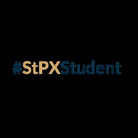 StPXLancers giphygifmaker lancers st pius stpxstudent GIF