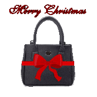 Merry Christmas Bag Sticker by Melina Bucher
