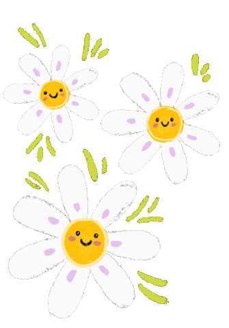 Happy Flower Sticker