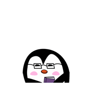 Pinguinalectora Sticker by Raveloteca;