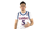 University Of Kansas Basketball Sticker by Kansas Athletics
