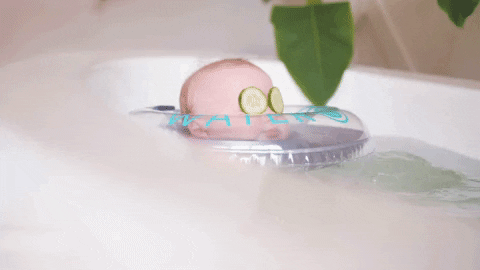 waterbaby giphyupload self care spa zen GIF