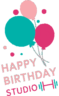 Celebrate Happy Birthday Sticker by studioH