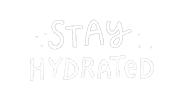 Water Bottle Drinking Sticker