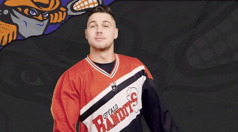 Sport Wink GIF by Buffalo Bandits