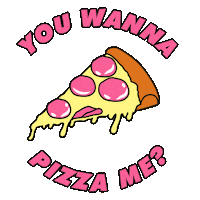 pizza eat Sticker by Missguided