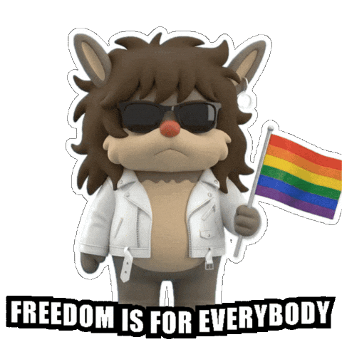 Rainbow Love Sticker