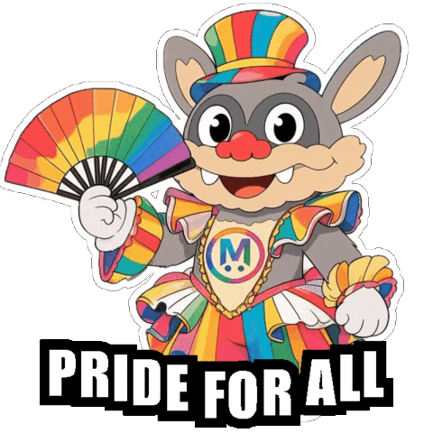 Rainbow Love Sticker