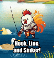 Line Fishing GIF by Zorooster