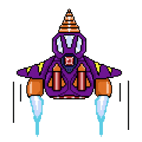 Pixel Robot Sticker