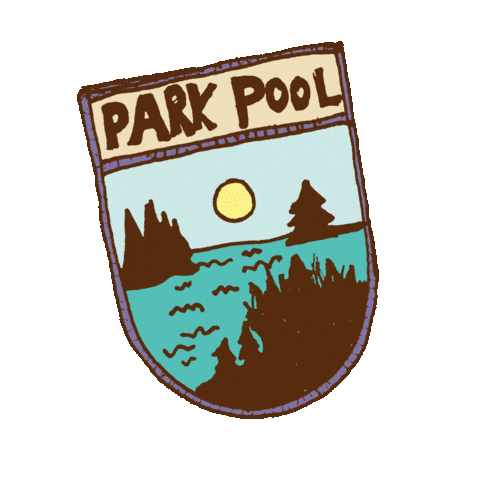 Lake Patch Sticker by Bestival
