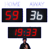 36 Away Sticker