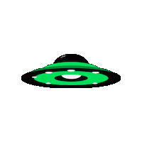 Burger Ufo Sticker