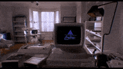 sl33py0range animation glitch vhs online GIF