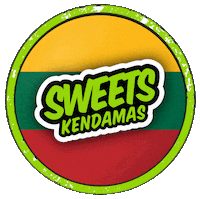 Lithuania Sticker by Sweets Kendamas