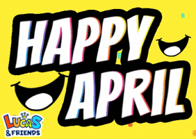 April 1 GIF by Lucas and Friends by RV AppStudios