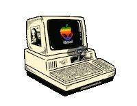 Space Mob Sticker by STZ