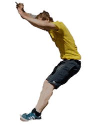 AquilaMovement parkour salto freerunning aquila Sticker