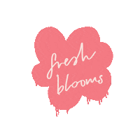 Pink Blooming Sticker