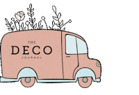 Delivery Sticker by The Deco Journal