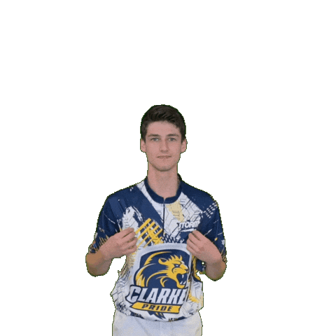 Clarke Pride Sticker by Clarke University