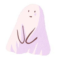 Halloween Ghost Sticker