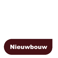 Nieuwbouw Sticker by craft of branding