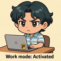 Serious Work From Home GIF by Persona
