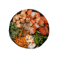 watr_be donburi yokoso yokoso sushi yokoso donburi Sticker