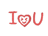 愛你 I Love You Sticker