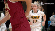 north dakota state basketball GIF by NDSU Athletics