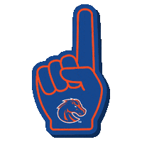 Boise State Sticker by College Colors Day